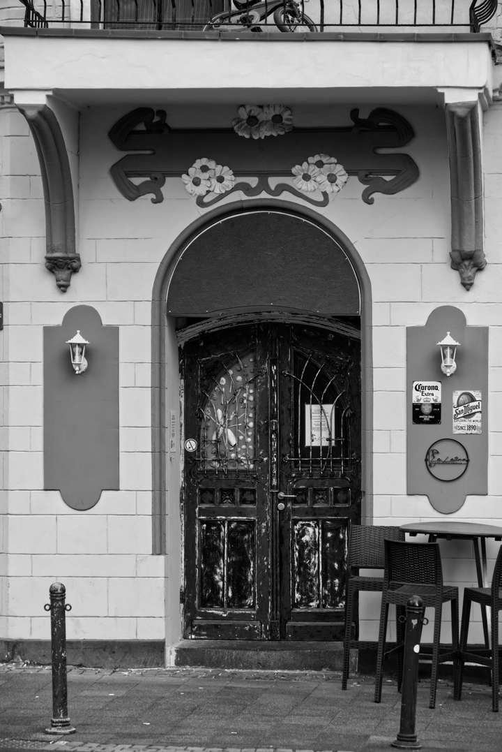 Eingang eines Restaurants